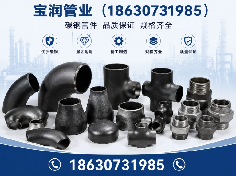 南皮县碳钢管件展示图